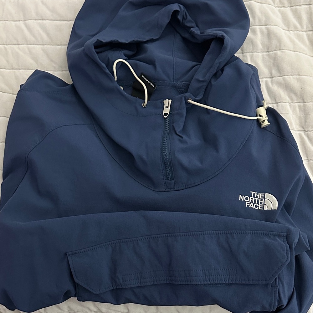 The North Face Blue Half-Zip Hoodie
